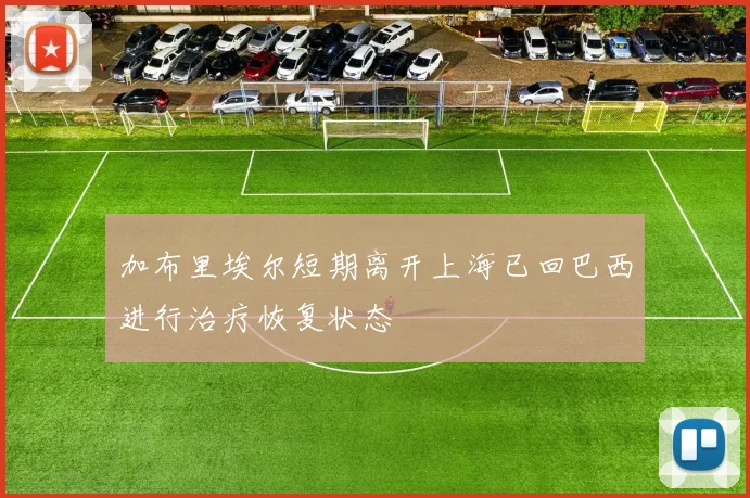 加布里埃尔短期离开上海已回巴西进行治疗恢复状态